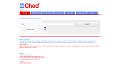 Desktop Screenshot of chod.sk